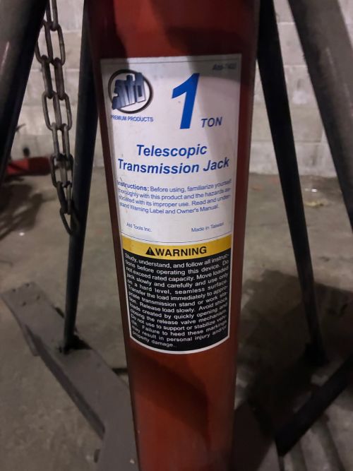 ATD 1-Ton Telescoping Transmission Jack - Image 3